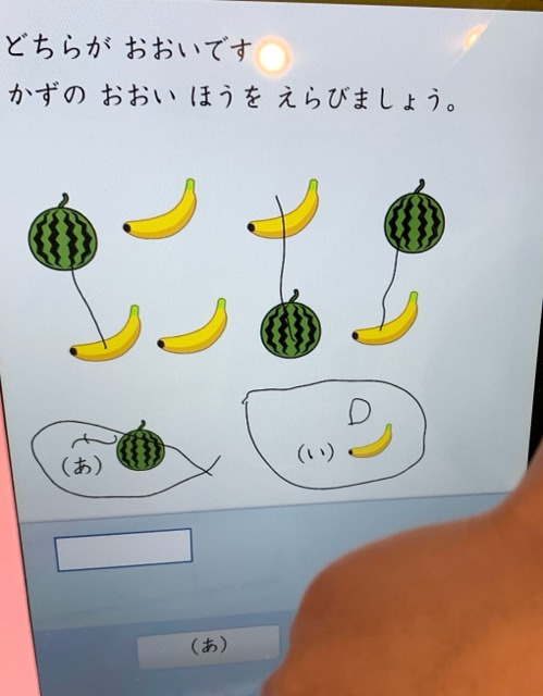 スマイルゼミコアトレ書き込み