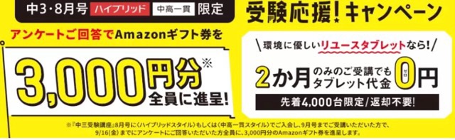 進研セミキャンペーン